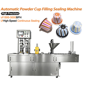 Automatic Linear Coffee Capsule Filling Sealing Machine