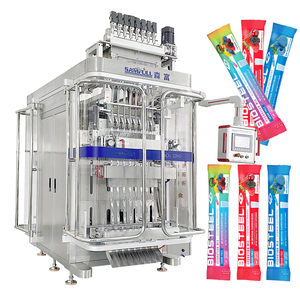 8 Lane Automatic Multi Track VFFS Powder Stick Packaging Machine