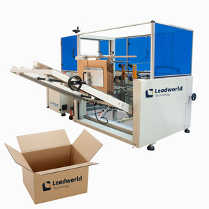 Fully Automatic Carton Box Case Erector Machine Packaging Line