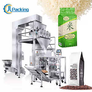 Doypack Pouch Bag Feeding Packaging Machine Roasted Coffee Bean Rice Auto Servo Vacuum Machine