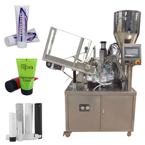 Tube Filling Sealing Machine Automatic Plastic Tubes Fill Heat Seal Packaging Machine for Cosmetic