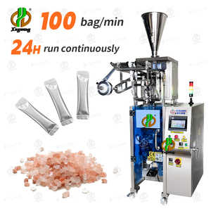 6000BPH High Speed Brown Sugar Stick Packing Machine Round Corner Food Nutrition Sachet Bath Salt Packaging Machine