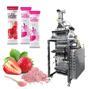 4 Line Multilane Electrolyte Powder Stick Sachet Packaging Machine