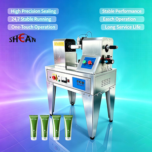 Semi Auto Soft Toothpaste Cream Sunscreen Tube Cosmetic Tube Sealing Machine