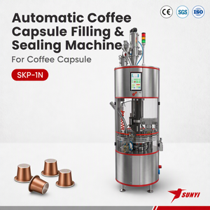 Rotary K-Cup Coffee Capsule Filling Sealing Machine