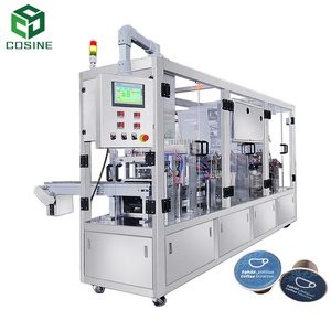 Automatic Coffee Capsule Filling Sealing Machine Ground Powder