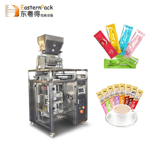 Vertical High Output Multilane Granule Stick Sachet Packing Machine for Sugar Salt Seasoning Food Production