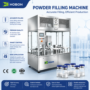 All-in-One Automatic Auger Powder Filling Capping Sealing Machine | 5g-500g Granule Bottle Jar Filler Line | Food Grade SUS316L