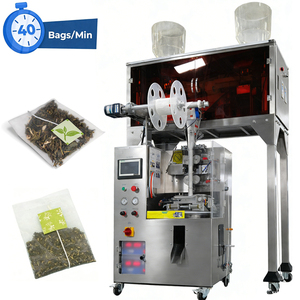 High Speed Automatic Flat Dip Tea Bag Packing Machine for Flat Tea Bag Packing Machine with String and Tag