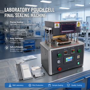Lithium Pouch Battery Vacuum Heating Final Sealing Machine Secondary Sealing Machine For Lab