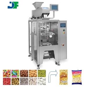 90-day Window Period Automatic Vertical Beans Seeds Rice Granule Nuts Pouch Packaging Vacuum Machine